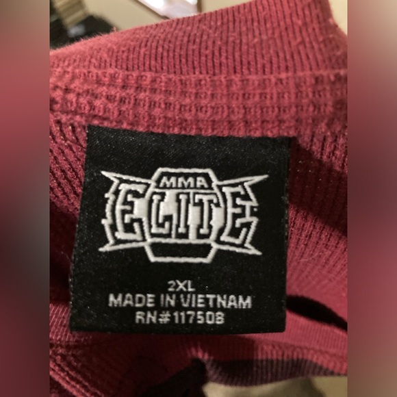 MMA Elite Cross And Wings Long Sleeve Shirt - Picture 2 of 3